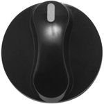 Generic Plastic kitchen stove stove oven control knob black - image 5