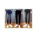 3 In 1 Non Faded Smart Denim Jean Trouser For Men