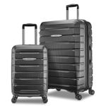 product_image_name-Samsonite- Tech TWO Hard Side Luggage Set with Wheels, (2 Piece), Gray-1