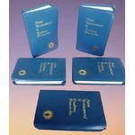 product_image_name-Generic-Pocket New Testament Bible With Psalms & Proverbs ( Blue Hardcover)- Pack Of 5-6