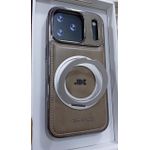 Generic JINDUKA Luxury Leather MagSafe Case for iPhone 17 Pro – Titanium Grey - image 2
