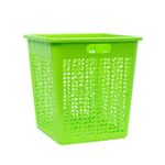 Sacvin 18L Lemon Green Square Waste Basket