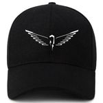 Fly Wing Designer Baseball/Face Cap - Black