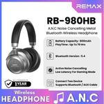 Remax RB-980HB ANC Noise Cancelling Bluetooth Wireless Headphone