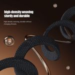 Generic 60W USB A to USB C Fast Charging Cable with 180° Rotatable Phone Stand, 1.5M Braided Elbow Data Cable - image 6