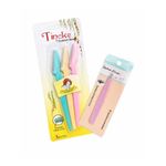 1 Set Of  Eyebrow Razor (3pcs) + 1 Hair Picker Tweezer 