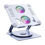 Generic Laptop Stand V4.1 360 Base With Electric Dual Fan