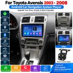Generic Toyota Avensis 2003–2008 Android Car Navigation Multimedia Player With GPS & Reverse Camera