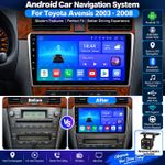 Generic Toyota Avensis 2003–2008 Android Car Navigation Multimedia Player With GPS & Reverse Camera - image 2