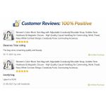 product_image_name-Fashion-Women's Color-Block Tote Bag with Adjustable Crossbody/Shoulder Strap, Golden-Tone Hardware & Magnetic Closure - High Quality Casual Handbag for Commuting, Work, Travel,Navy-White Contrast Design, Crossbody Purse, Commuting Accessory -2