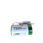 Generic 7500mwh 1.5Volts Li-ion Rechargeable Size D Battery - image 2