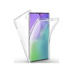 Samsung Galaxy Note 10 360 Front And Back Transparent Case