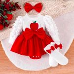 Carter's Baby Girls Ruffle' Romper Set