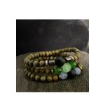 3 set Men multicolor pearl beads bracelet with Gem stone unisex bracelet women and beads 