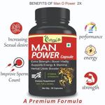 Natural By Nature Man Power Big xxxl penis enlargement capsule for men natural grow penis bigger thicker and longer 