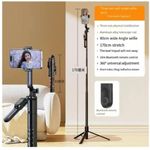 Generic ORIGINAL K28 Ultra Long Selfie Tripod Stand with remote - image 3