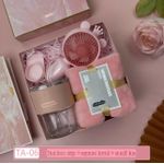 product_image_name-Generic-3in1 Specially For You Gift Box Set – Bamboo glass straw Cup, Face Towel ,Mini Fan and carrier bag -1