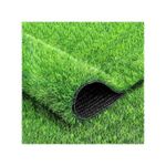     3 Square Meter Modern Artificial Grass Carpet Artificial Grass Rug Outdoor Indoor, Grass Carpet Green Synthetic Grass Realistic Turf Rug With Drainage Holes For Garden Lawn Landscape Balcony Home Decoration