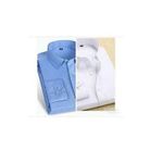 2 in 1 Men's Plain Long Sleeve Shirts