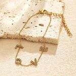 China Vision NEW IN LOVE DETAILED BEAUTIFUL NON TARNISH BRACELET