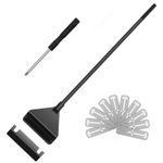 Litoott Algae Scraper for Glass Aquariums 15.7"Handheld Scraper Cleaning Razor