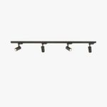 product_image_name-Generic-40w TrackLight Adjustable Track Ceiling/wall Spotlight 4 in 1 whole set – Black-2
