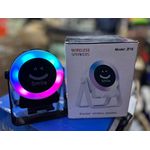 Generic ZF18 Smile Wireless Bluetooth Speaker with RGB LED Light - Portable Mini Speaker with Phone Stand and Bracket - image 2