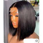 Fashion Fair Short bon wig with closure 