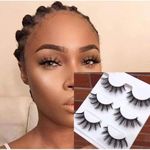 3 Pairs 3D Mink False Eyelashes Natural Handmade Lashes
