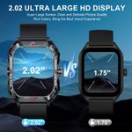 product_image_name-Generic-Smartwatch 2.02 Inch IP68 Waterproof Military Fitness Watch 100+ Sports Modes Outdoor Tactical Smart Watch-3