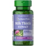 Puritan'S Pride Milk Thistle Extract 1000mg, 90 Softgels (Silymarin)