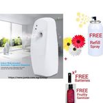 Automatic Airfreshner Spray Dispenser + Free Refill- Battery