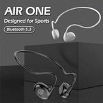 Air One Earpod Bone Transmission Headphones Ears Hanging Wireless Headset