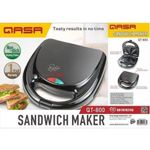 Qasa Electric Toaster Sandwich Maker QT-800 -2 face
