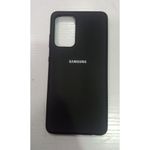 Samsung Galaxy A52 Silicone Back Case - Black
