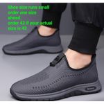 Men Slip On Lightweight Sneakers Grey