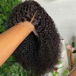 .Pixie curls frontal wig.