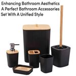 Toilet Bowl Cleaning Brush And Bracket Set For Toilet