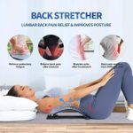 Generic Back Massager Waist Relax Mate Stretcher Lumbar Spine - image 3