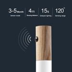 product_image_name-Generic-LED Wood Art Motion Sensor Night Lamp – USB Rechargeable Magnetic Wall Light-2