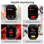 product_image_name-Generic-Blood Glucose Smartwatches ECG Monitor Blood Pressure Body Temperature Smart Watch IP68 Waterproof-5