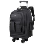 product_image_name-Fashion-Carry-on/Backpack/Laptop bag - BLACK-2