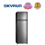 Skyrun 252 Litres Double Door Top Mount Fridge (BCD-257A) - Inox