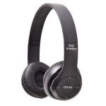 product_image_name-Generic-P47 Wireless Bluetooth Headphone Foldable Stereo Headset -Black-4