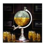 Gadget Multipurpose Globe Drink Acrylic Beverages Dispenser - image 2