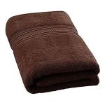High Absorbency Thick Large Bath Towel - Brown