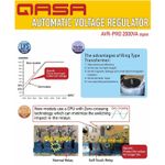 Qasa 2000W AVR-PRO 2000VA digital stabilizer AVR 27VD - image 4