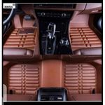 Unique leather foot mat for Toyota Rav4