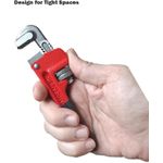 Generic Small  Wrench, 6 Inch Straight Adjustable Mini  Wrench Heavy Duty for Tight Spaces - image 4