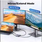 Generic Type-C to HDMI Converter Adapter Cable - 4K@60Hz Video Transmission - image 4